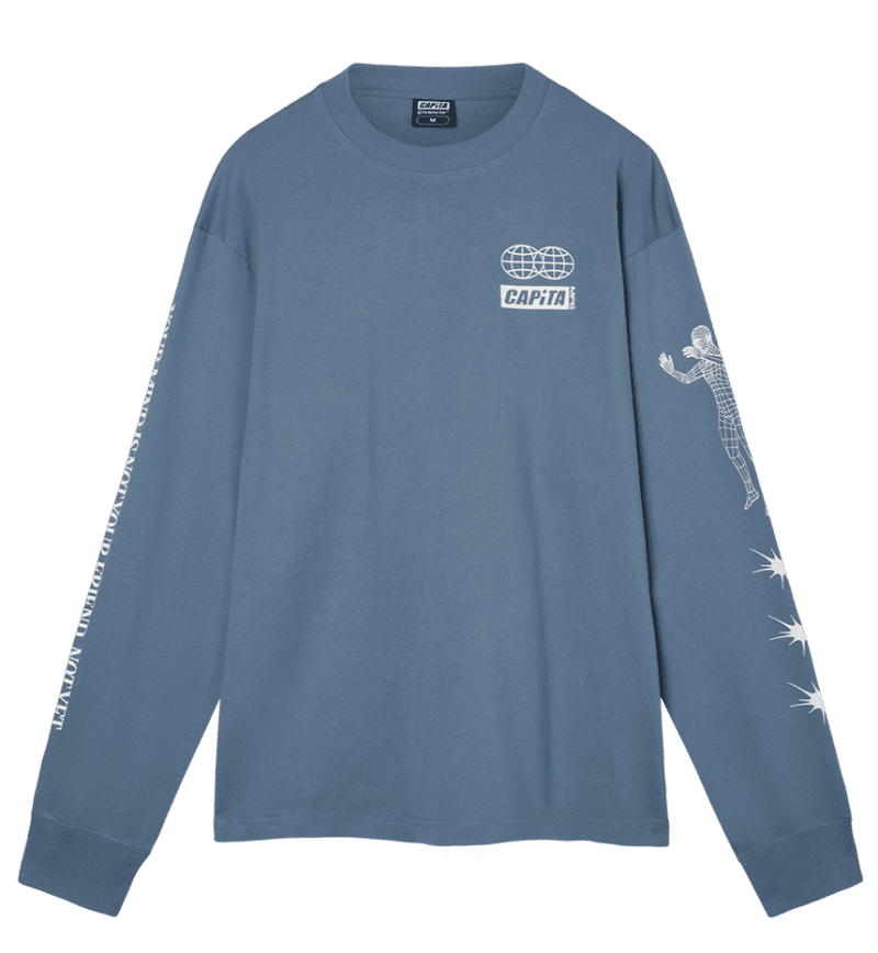 FRIENDLONGSLEEVETEESLATEGRAYM F